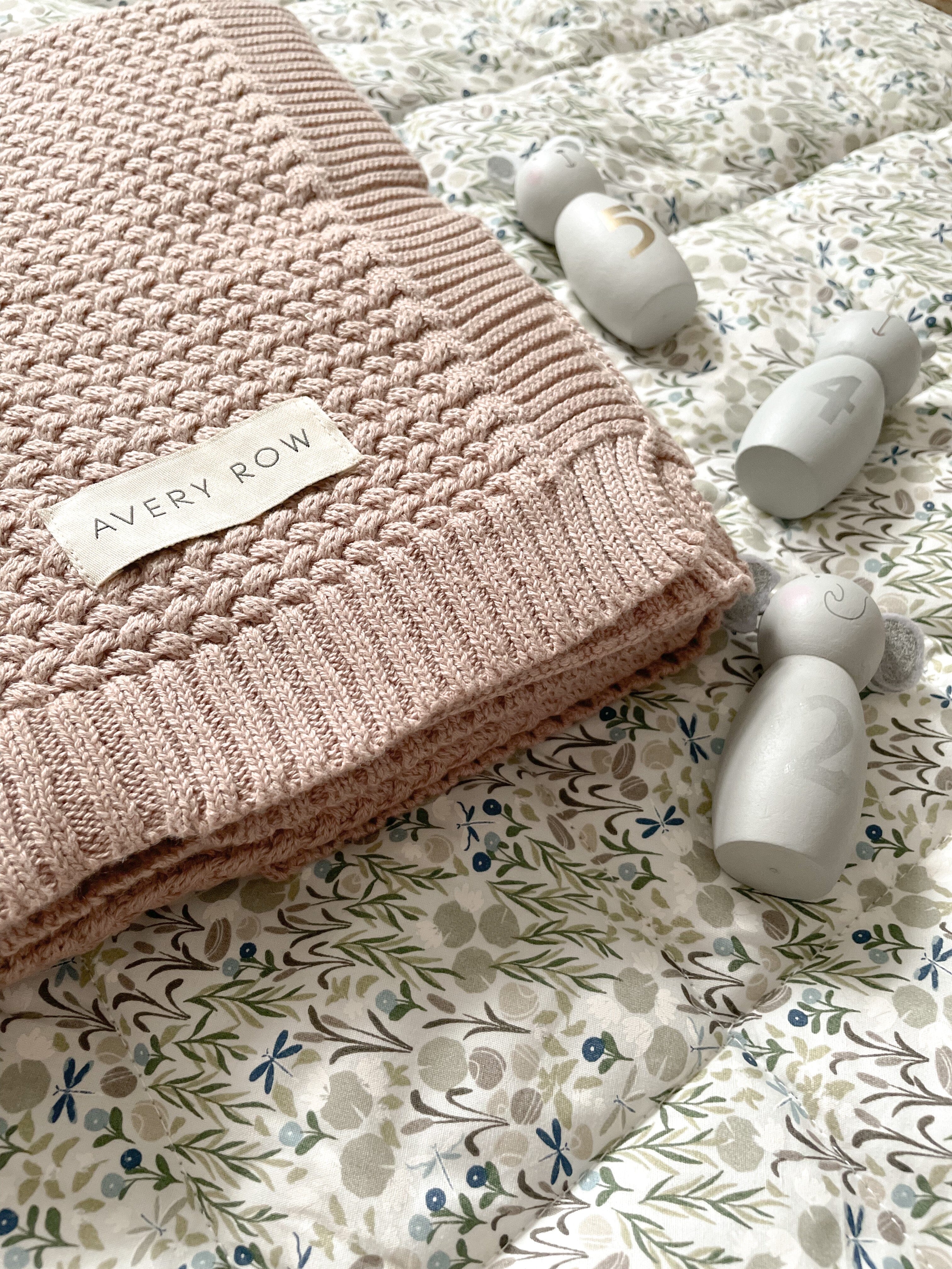 Blush store baby blanket